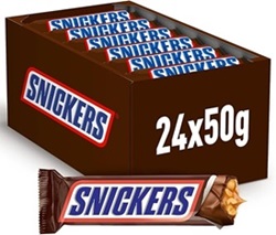 Box of snickers chocolate